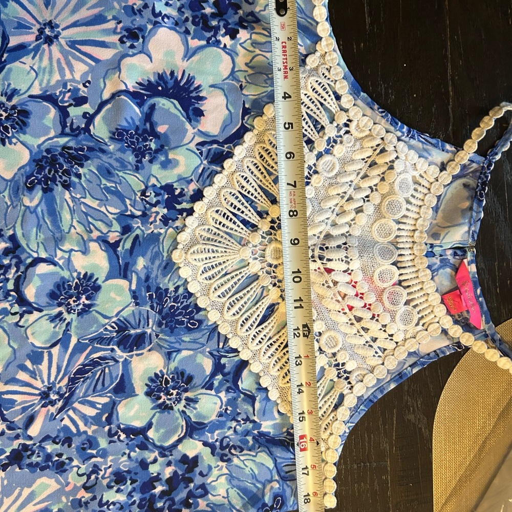 NWT Lilly Pulitzer floral dress, size 6 - Picture 3 of 3